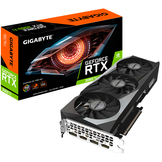 GIGABYTE Gaming RTX 3060 Ti c1874